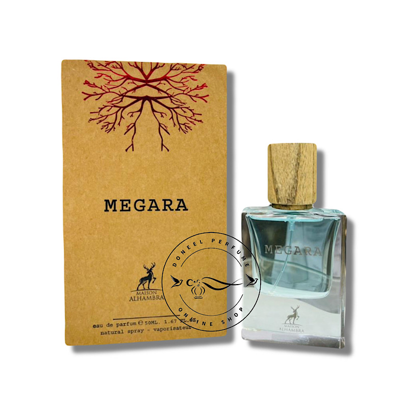 عطر مگارا الحمبرا | مشابه ارتوپاریسی مگاماره | رایحه دریایی و چوبی